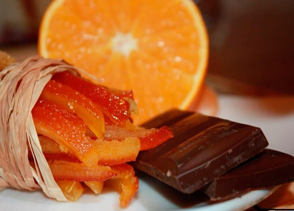 Цукаты апельсиновые полосками, Италия, 150 г