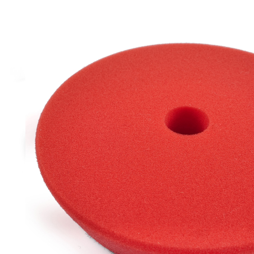 MaxShine High pro Поролоновый полировальный круг 130-155*30 мм, финишный ультра-мягкий, красный