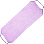 Мочалка скрабирующая японская «Premium - Monako», цвет сиреневый, 19*45 (растяг. до 90см)●