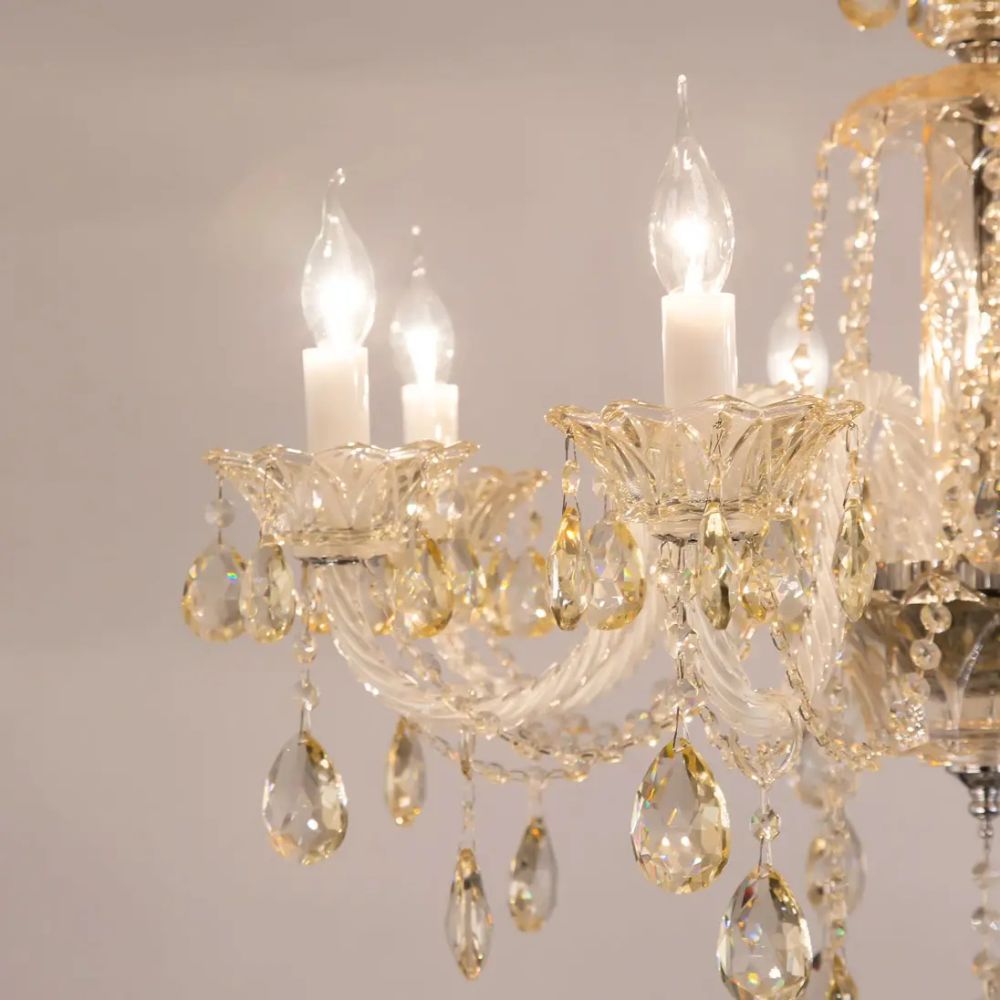 Citilux Одри CL350181 Люстра хрустальная подвесная