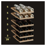 Винный шкаф MEYVEL MV28-KWT2