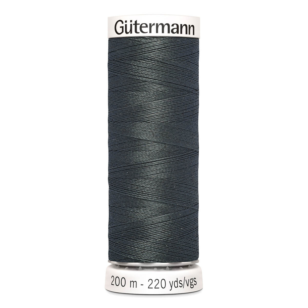 Нить Sew-All 200 м, Gutermann, 141 антрацитовый