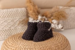 Детские пинетки из натуральной овчины