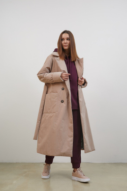 Плащ-пуховик