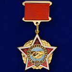 Нагрудный знак "Воину-интернационалисту"