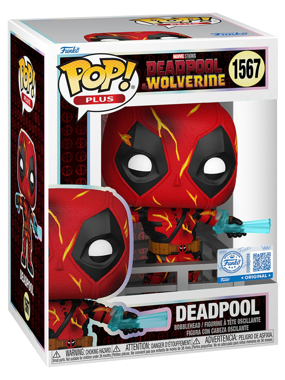 Фигурка Funko POP! Plus Deadpool 3 Deadpool (Finale) (Exc) (1567) 89326