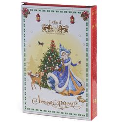 БЛЮДО LEFARD "ДЕД МОРОЗ И СНЕГУРОЧКА" ПРЯМОУГ. 25*16*3 СМ (КОР=12ШТ.)