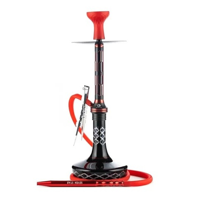 Кальян 7 Star АМ 571 Black Red 50см