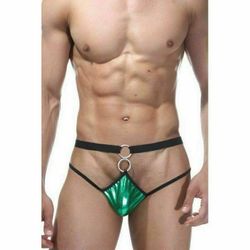 Мужские трусы стринги зеленые La Blinque LB15232