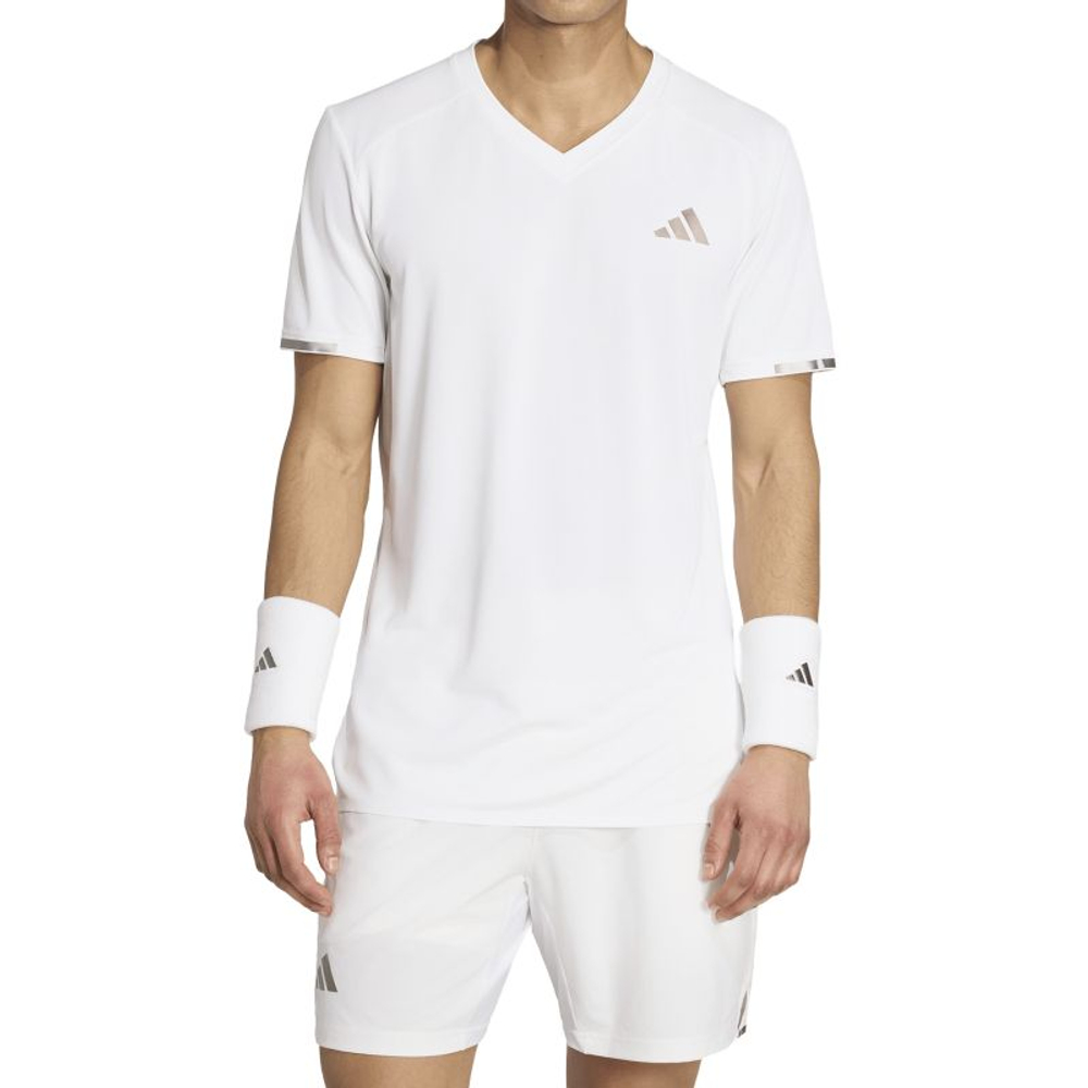 Мужская теннисная футболка Adidas FreeLift Pro - white