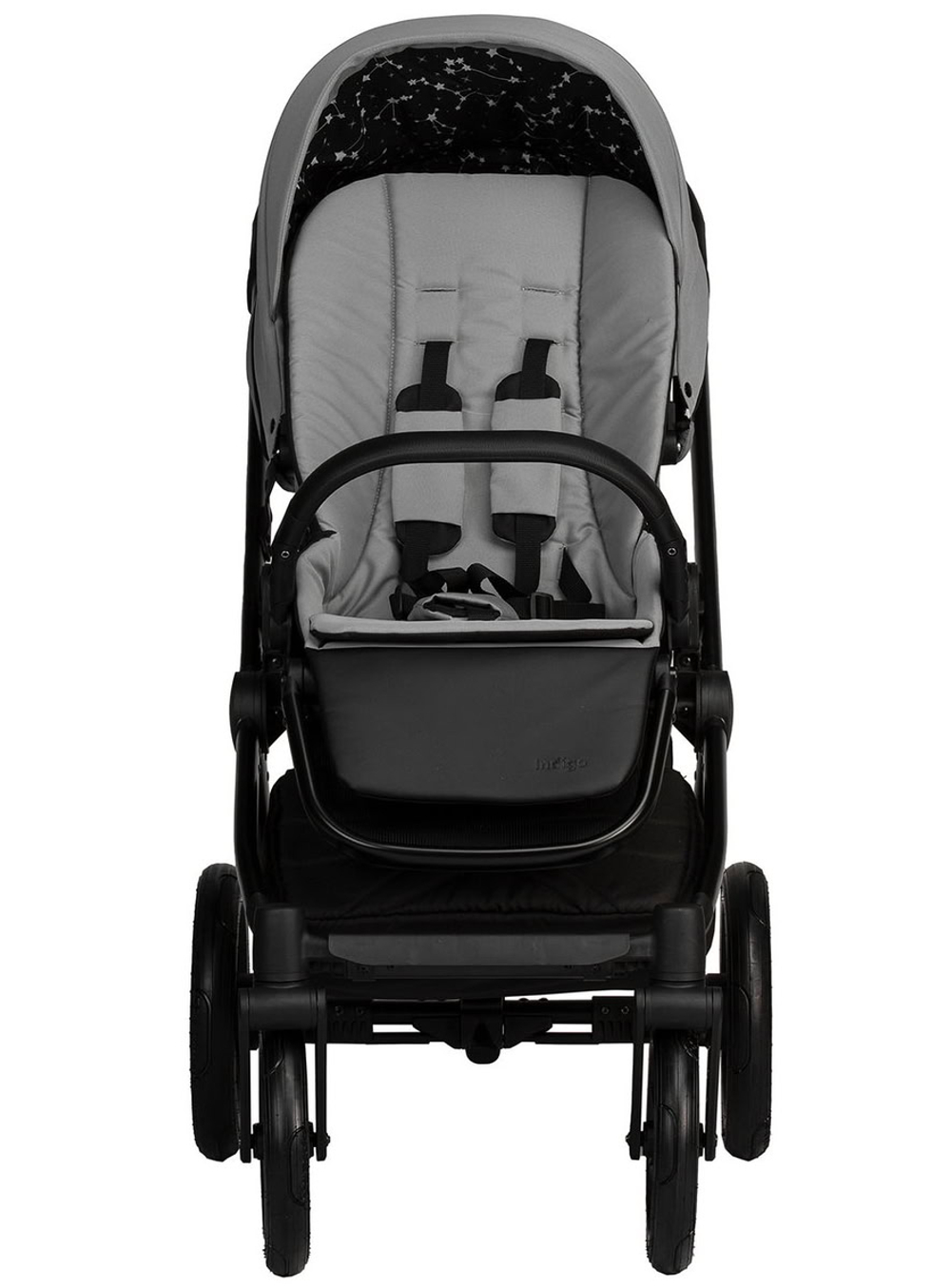 Детская коляска Indigo Solio 3 в 1 с автокреслом Avionaut Cosmo Beige So04 св.серый