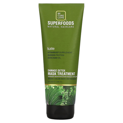 Be Care Love, Kale, очищающая маска от повреждений, детоксикация, 236 мл (8 жидк. унц.)
