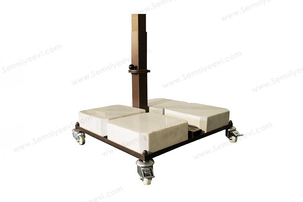 Зонт профессиональный 2.5х2.5 м Theumbrela Semsiye Evi Banana Plus