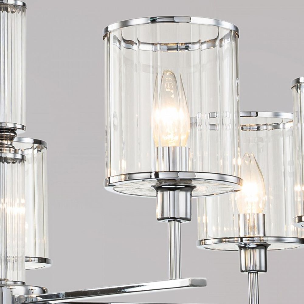 Люстра на штанге ILLUMICO KOPNINI IL1183-8C-79 CR KOPNINI