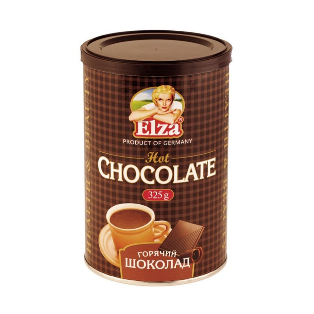 Горячий шоколад Elza Hot Chocolate, 325 г, ж/б