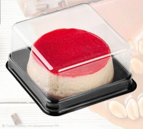 Торт Чизкейк Клубничный 85гр инд/упак х16шт/кор Классический Десертные истории