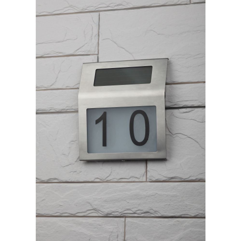 ERAFS048-09 ЭРА Номер дома с подсветкой, на солнечной батарее, 2LED