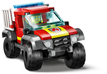 Конструктор Lego City 60393 Спасательная пожарная машина 4x4