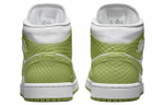 Кроссовки Jordan Air Jordan 1 Mid Se V2 "Green Python" (Женская размерная сетка)