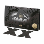 Черные крестообразные пэстисы FLASH CROSS PASTIES (Цвет: черный)