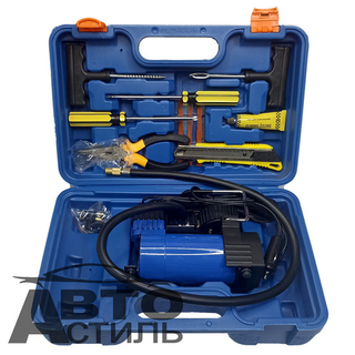 Компрессор МаякАвто АС 575ма в КЕЙСЕ с набором инструментов