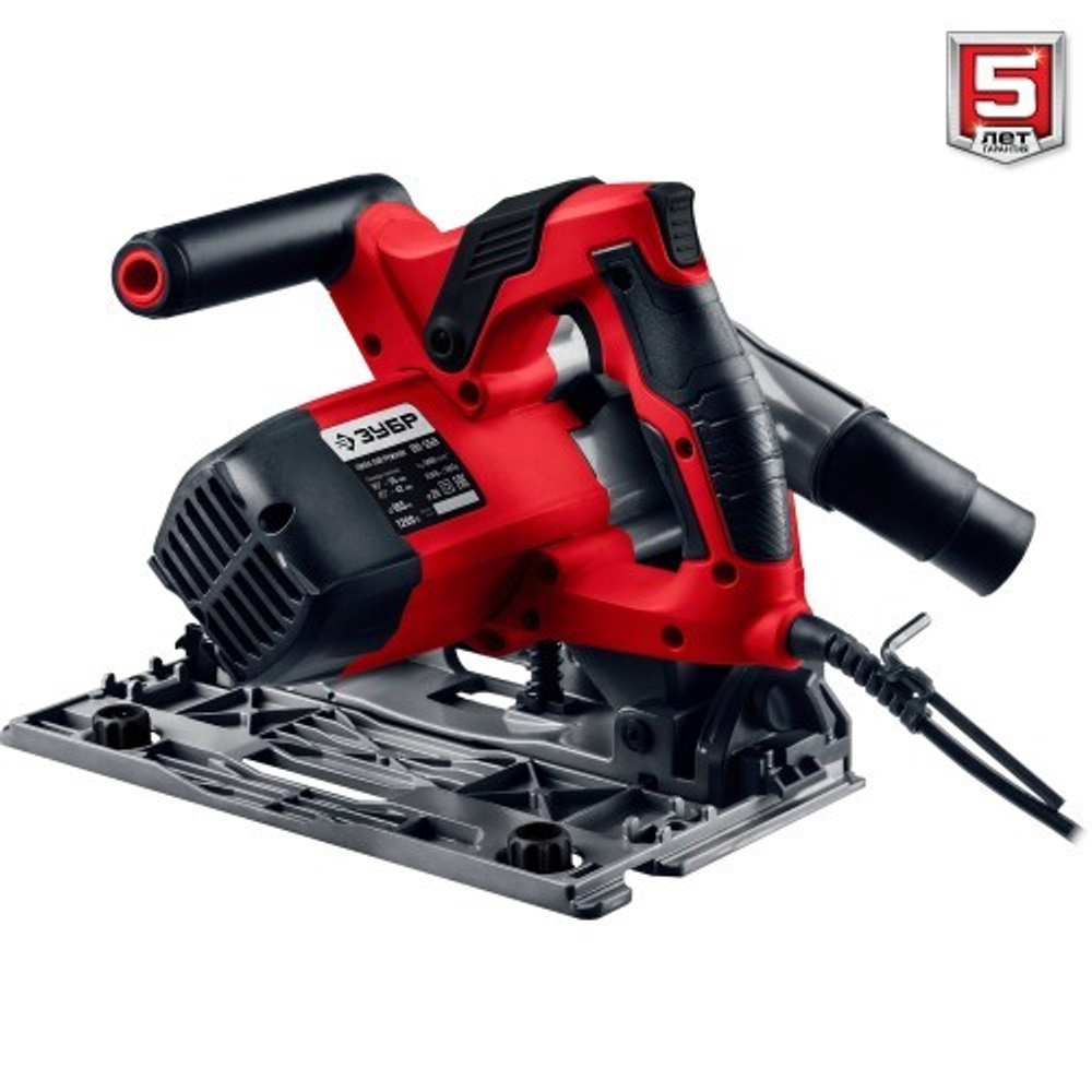 Пила циркулярная сетевая ЗУБР ПП-55Н + направляющая