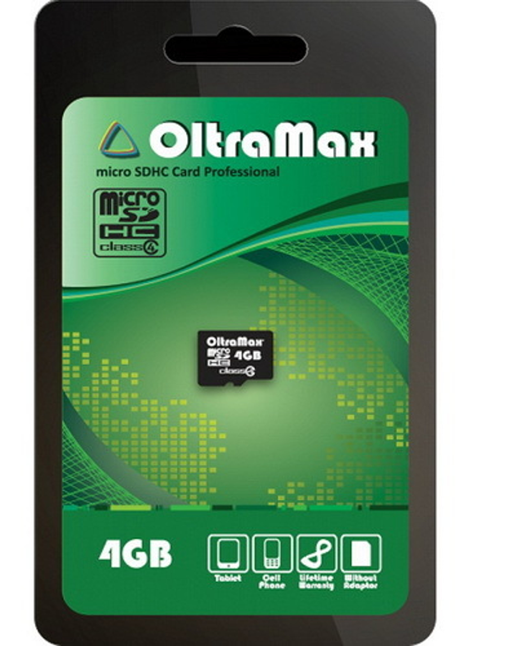 карта памяти OltraMax microSD 4 Gb 4cl.
