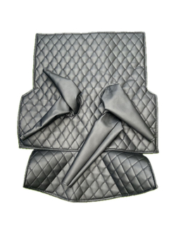 Коврик под рычаги КПП УАЗ 469, 3151 (чёрная нить Бабочка)