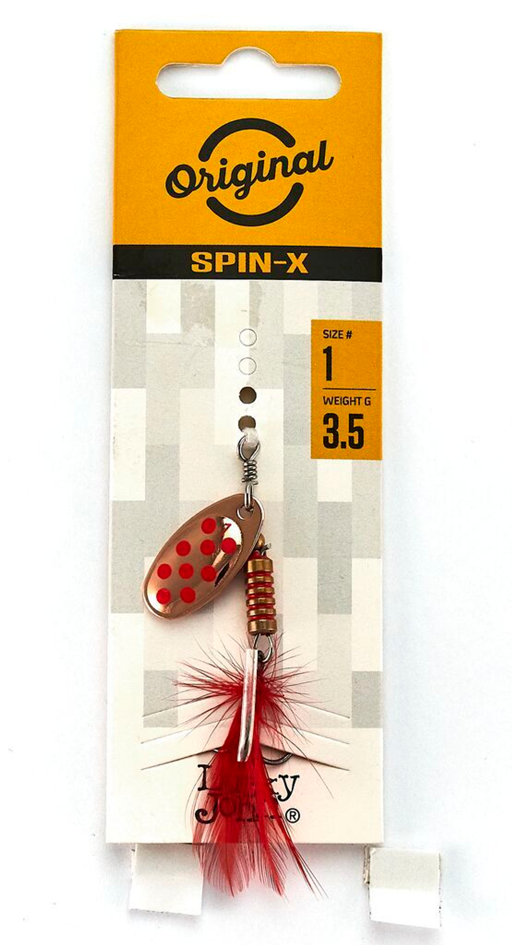 Блесна вращ. Lucky John SPIN X ROUND 01 3,5г CR