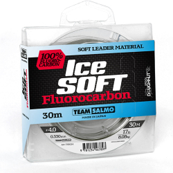 Леска монофильная Team Salmo ICE SOFT FLUOROCARBON, 30м, 0.20мм
