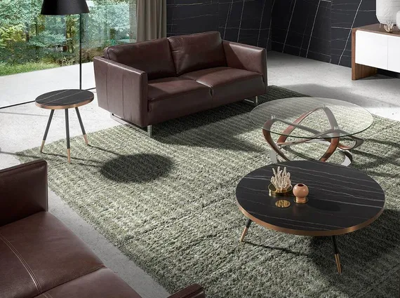 Журнальный столик Angel Cerda 2069, Ø46 см, керамика