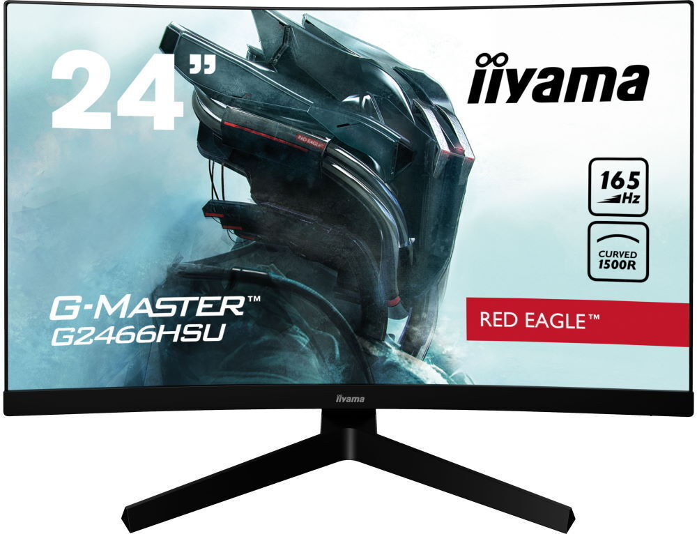 Монитор 23.6" Iiyama 24 Red Eagle (G2466HSU-B1)
