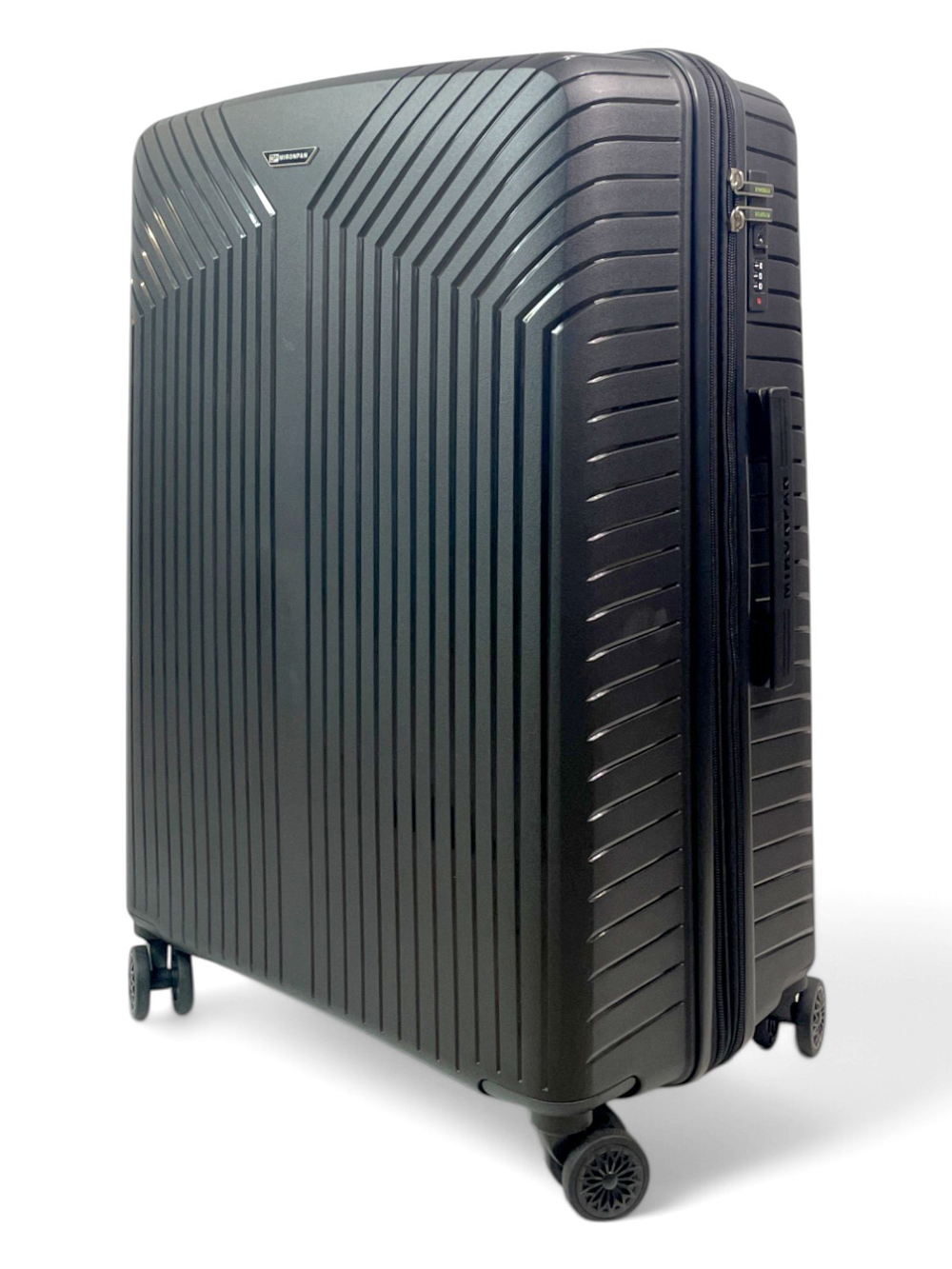 Большой чемодан  Mironpan 11272, Черный, XL