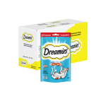 Лакомство с лососем для кошек Dreamies, 140г