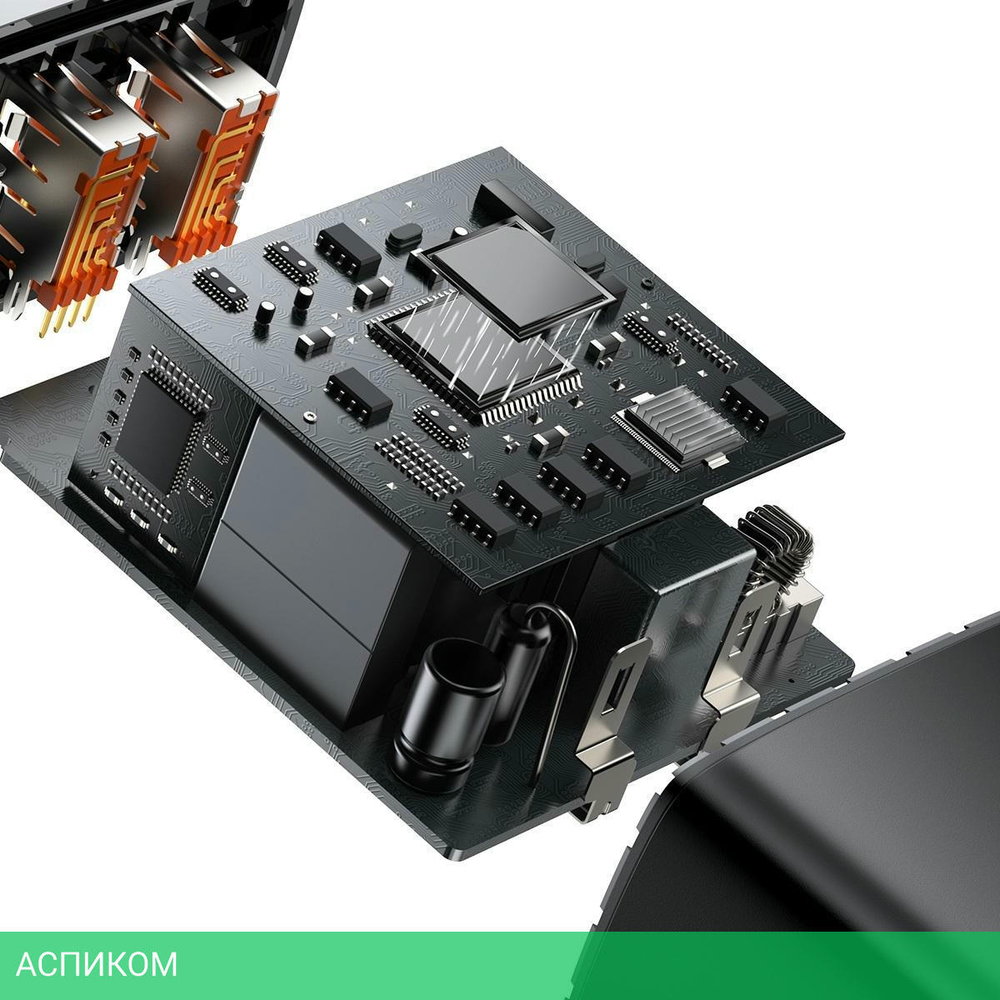 Сетевое зарядное устройство Baseus Compact Black (CCXJ-E01)