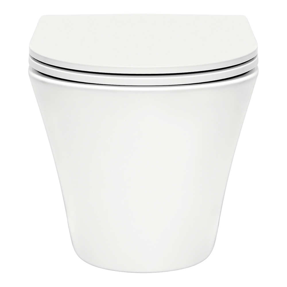 Подвесной унитаз TECEspring MODEL K с сидением белый