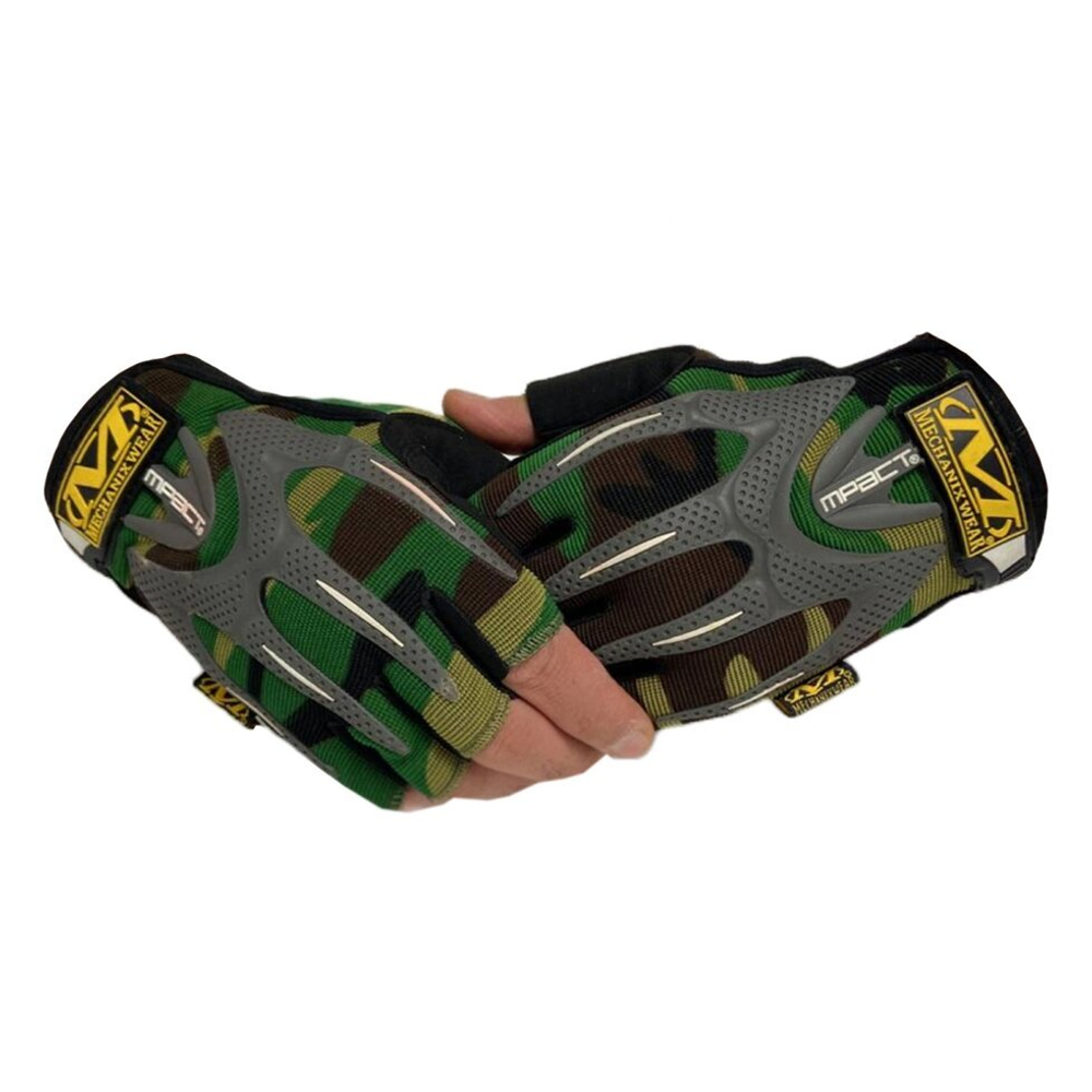 Беспалые перчатки Mechanix MPact камуфляжные