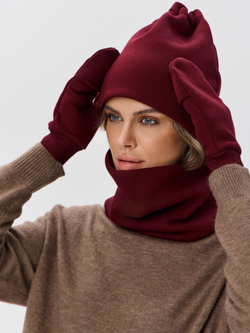 Рукавички-трансформеры из футера с начесом