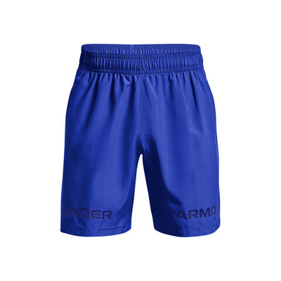 Мужские теннисные шорты Under Armour Woven Graphic Wordmark Shorts Men - Blue