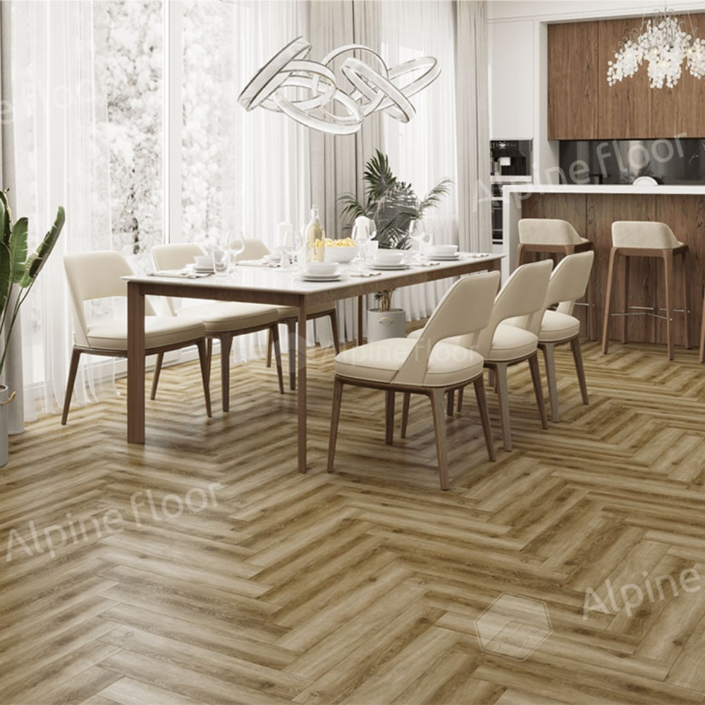 Ламинат Alpine Floor Herringbone 8 Pro LF102-9 Дуб Марсель