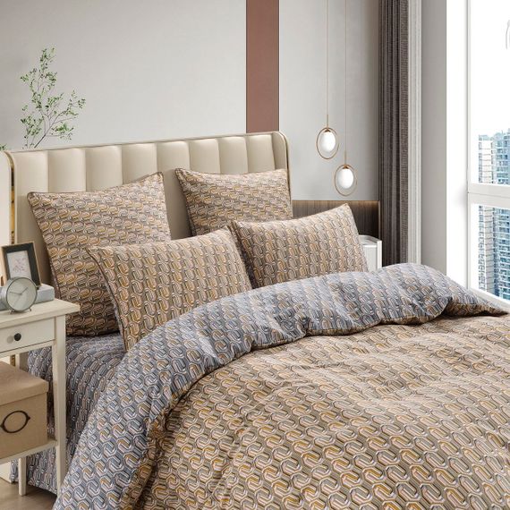 Джерардо (горчица) КПБ сатин 7Е