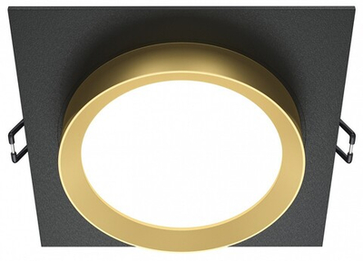 Встраиваемый светильник Maytoni Hoop DL086-GX53-SQ-BG