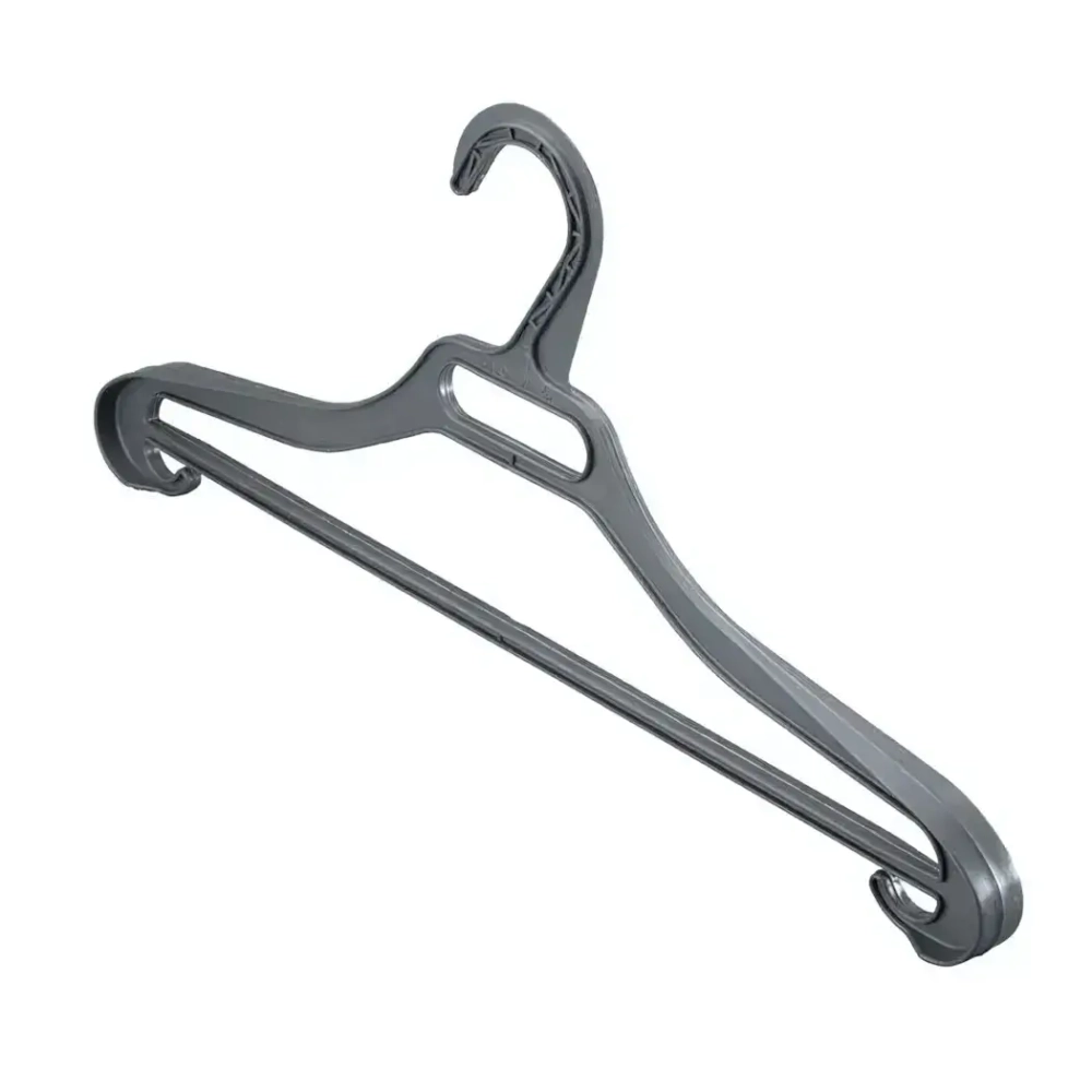 ВЕШАЛКА ДЛЯ ОДЕЖДЫ Р.52-54 (черный) (воротничок)