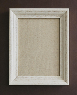 Zara Home Фоторамка из стекла, цвет белый, 19 см · 7367/045