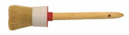 Кисть круглая  Стандарт  40мм  №10   /нат.щет, пласт.опр, дер.руч (888)  0100103