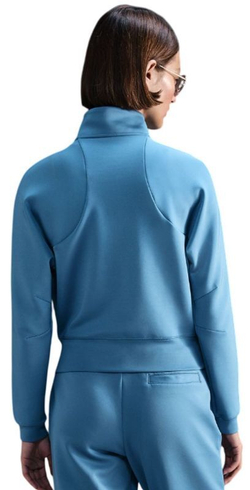 Женская Кофта теннисная Nike Court Heritage FZ - небесный