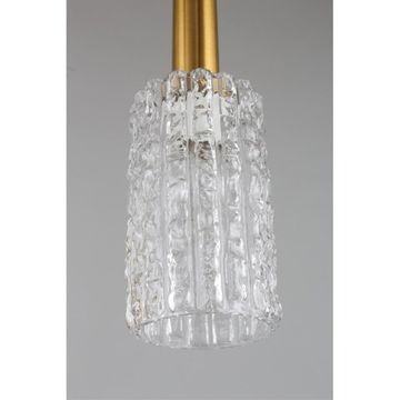 Подвесной светильник 5*E27 APL.310.03.05 черный/латунь/прозрачный Henrite Aployt