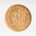 Poland, 1 Grosz, 2005, VF