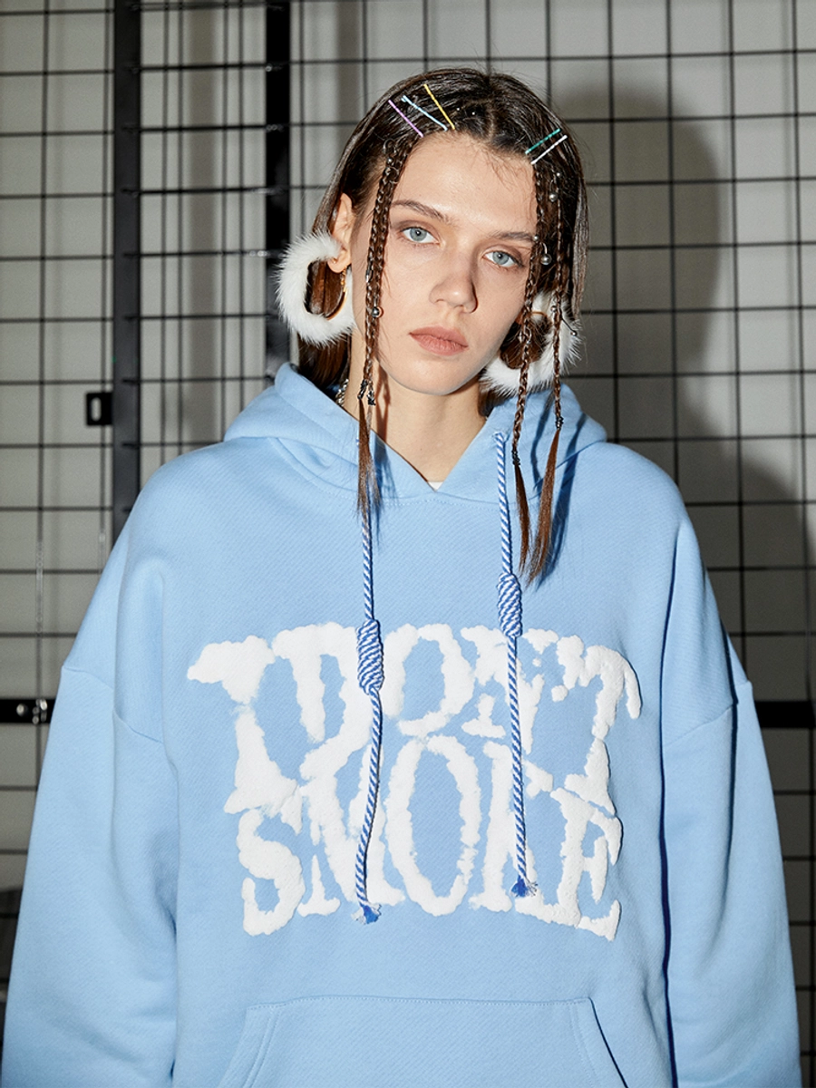 Худи DONSMOKE "Cloud Logo" Oversized Hoodie