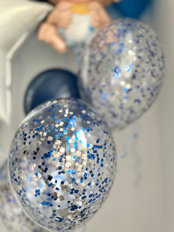 Воздушные шары на выписку из роддома сына №3646